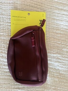 all in motion Burgundy Waist Belt Bag